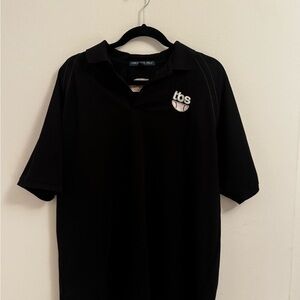 MLB / TBS Black Polo Shirt Chestnut Hill